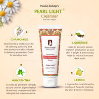 Passion Indulge Skin Brightening Skincare Combo| Pearl Light Cleanser 100ml & Pearl Light Face Mudd 100gm For Dark spots