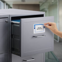 Avery Removable ID Labels, Sure Feed Technology, Removable Adhesive, 3-1/3