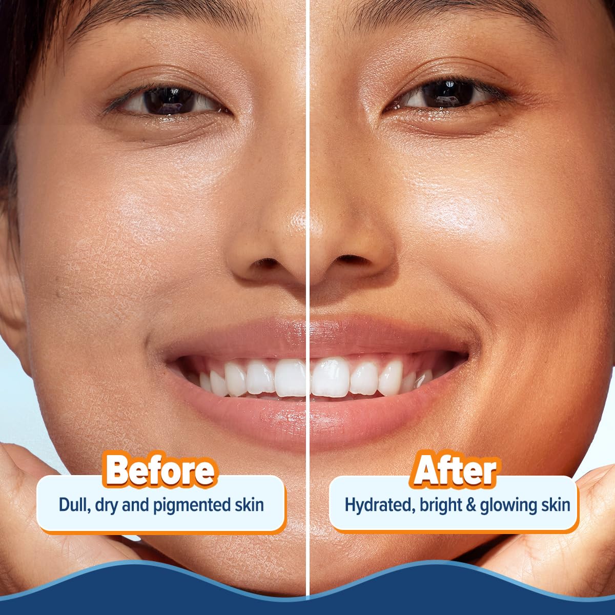 Aqualogica Glow+ Hydra Gel Moisturizer with Vitamin C & Papaya - 20 g|24-Hour Intense Hydration|Weightless Water-Like Gel Texture|Non Sticky & Quick Absrobing for Glowing Skin (20 g)