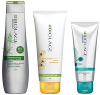 BIOLAGE Advanced Fiberstrong Shampoo &BIOLAGE Smoothproof Conditioner&BIOLAGE Scalppure Conditioner