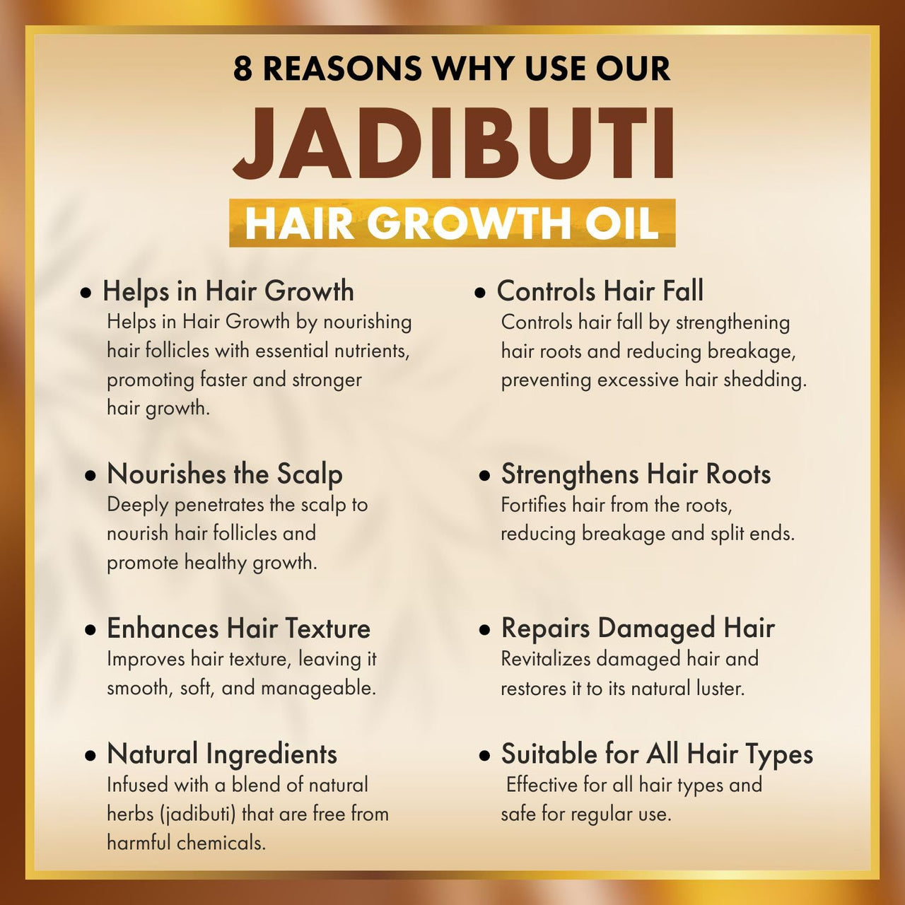 UrbanGabru Ayurvedic Jadibuti Hair Growth Oil - 200ml | For Hair Regrowth and Hair Fall Control with Natural Herbs | For Heathy and Strong Hair