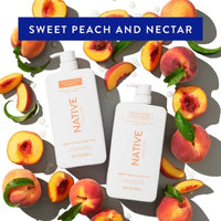 Native Sweet Peach & Nectar Shampoo & Conditioner, 34 Fl. Oz., 2Pk.