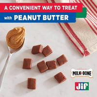 Milk-Bone, Peanut Buttery Bites, Soft Dog Treats with Jif Peanut Butter, 24 Oz.