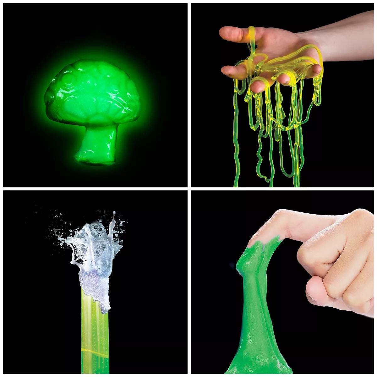 NATIONAL GEOGRAPHIC Gross Chemistry Set - 10 Gross Science Experiments for Kids, Dissect a Brain, Burst Blood Cells, and More, Great STEM Science Kit for Kids Who Love Gross Science Experiments