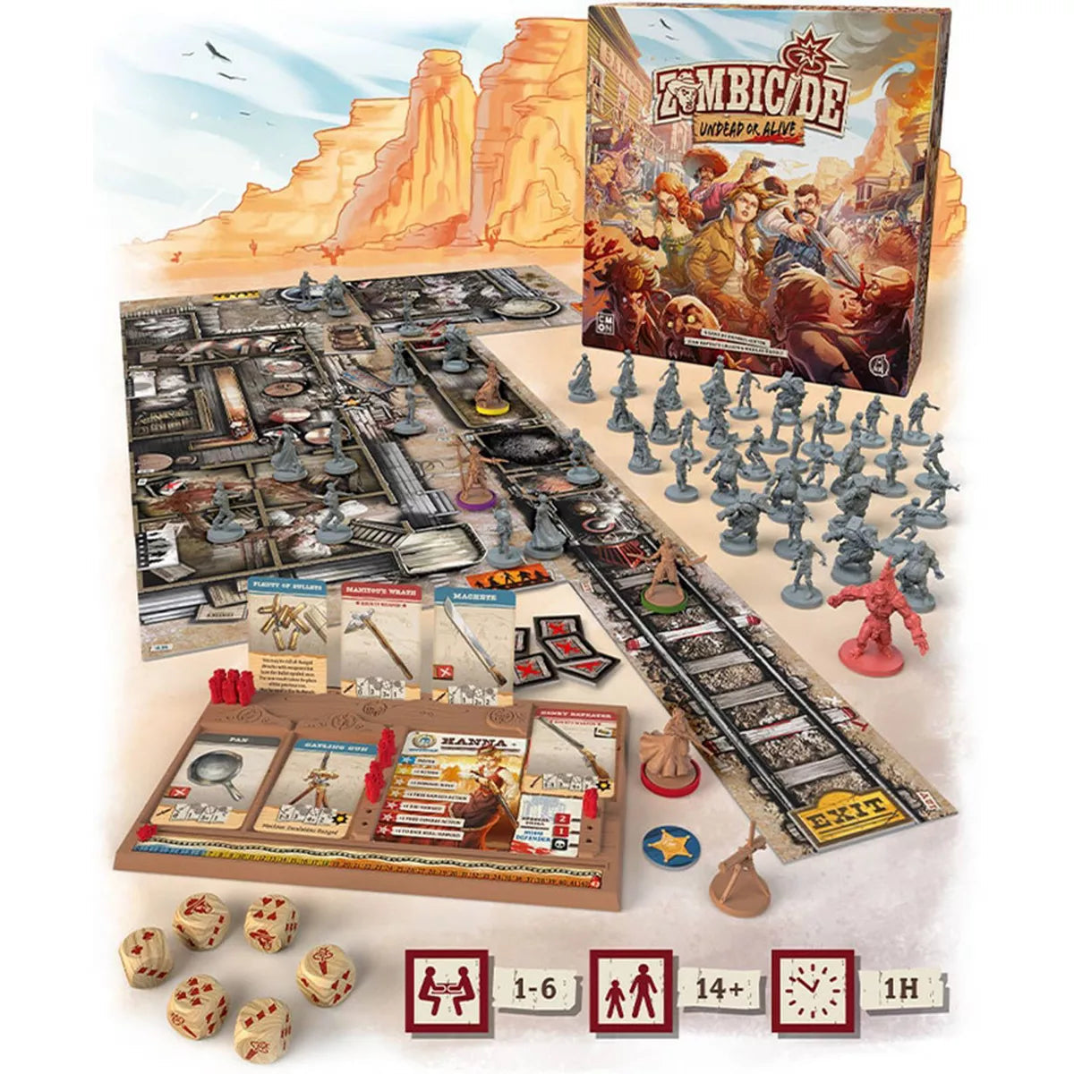 CMON Zombicide: Undead or Alive Board Game