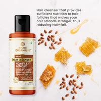 Khadi Organique Honey & Almond Hair Cleanser (Shampoo) Pack Of 1