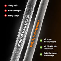 Beardo Hair Serum 50ml for Instant Shine & Anti-frizz with Argan Oil, Made for Men's  Hair, Super Light-weight | Provides shine, smoothness and damage protection | Luxurious Shine, Frizz-Free Hair Serum for Men