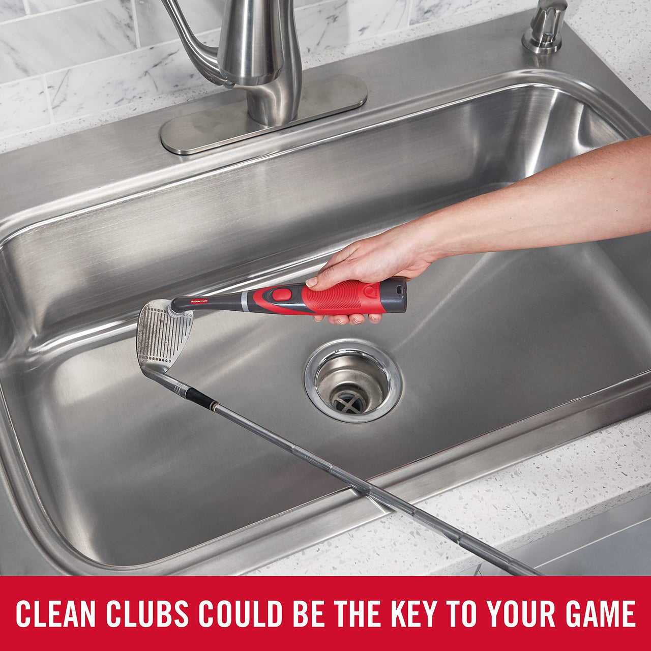 Rubbermaid Reveal Power Scrubber 18-Piece Kit, Cordless Electric Battery Powered Scrub Brush, Water Resistant, for Home/Kitchen/Bathroom/Grout/Tile/Shower/Tub Power Scrubber Ultimate Kit