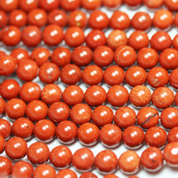 Red Jasper 4mm Natural Stone Beads for Making Jewellery Energy Healing Crystals Jewelry Chakra Crystal Jewerly Beading Supplies 15.5inch About 90-100Beads Red Jasper