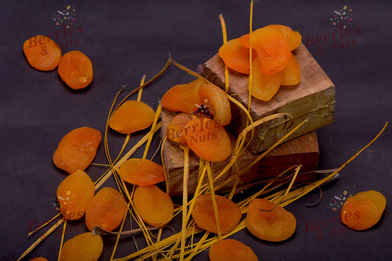 Berries And Nuts Dried Apricots, 1Kg, Pack of 1