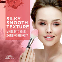 FACESCANADA Berry Blush - Hop To The Beach 01, 4g | Lightweight Long Lasting Ultra-Matte HD Finish | Silky Smooth Texture | Melts Effortlessly & Buildable | Absorbs Oil | Shea Butter | Vitamin A & C