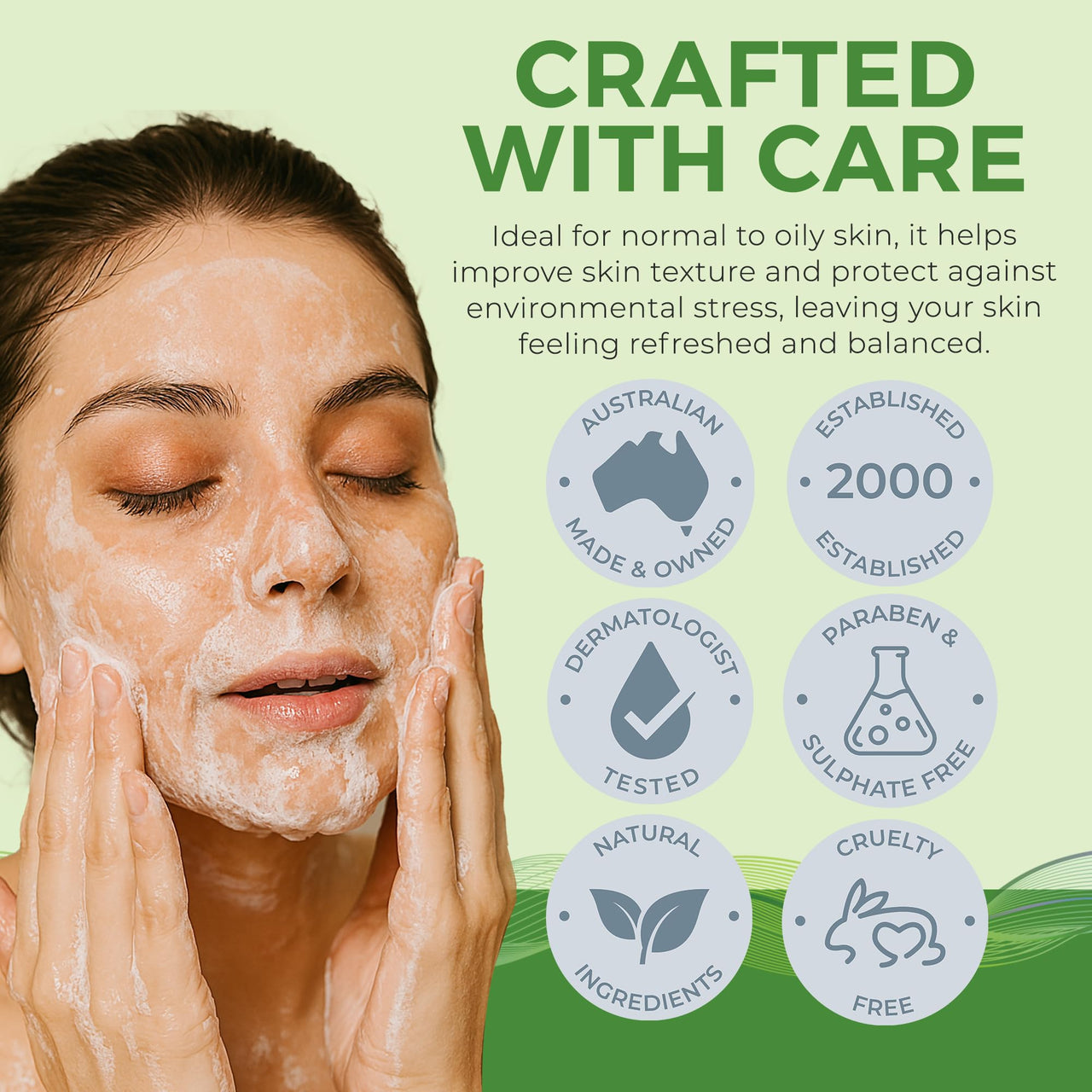 Neutriderm Detox Facial Cleanser,Gentle Exfoliating Face Cleanser With Glycolic Acid&Sodium Pca For Glowing Skin,Ultra Hydrating Facial Wash-Glycolic Acid Face Wash For Normal To Oily Skin-120 Ml