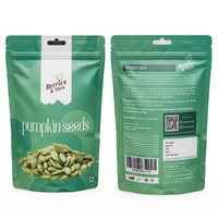 Berries & Nuts Premium Pumpkin Seeds - 1 Kg | Healthy, Crunchy, Nutritious | Raw Pumpkin Seeds | 5 Pack of 200 Grams