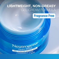 Neutrogena Hydro Boost Hyaluronic Acid Hydrating Gel-Cream Face Moisturizer to Hydrate & Smooth Extra-Dry Skin, Oil-Free, Fragrance-Free, Non-Comedogenic & Dye-Free Face Lotion, 1.7 oz