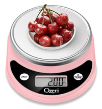 Ozeri Pronto Digital Multifunction Kitchen and Food Scale,Crystal Rose Crystal Rose