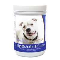 Healthy Breeds Pit Bull Hip and Joint Care 120 Count Pit Bull, White