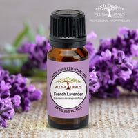 All Naturals Lavender Essential Oil (France) 100% Pure for Sound Sleep, Stress, Dry Skin, Shiny Hair & Acne - 15 mL