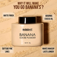 Insight Banana Loose Powder, 40g