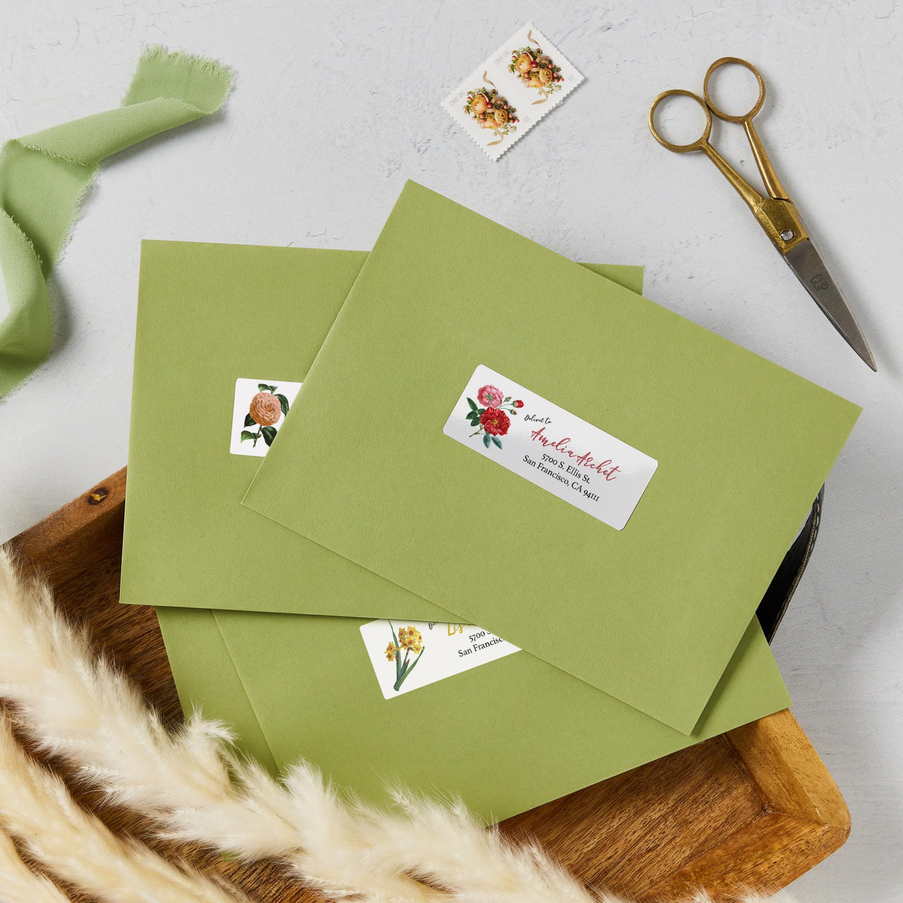 Avery Address Labels with Sure Feed and Easy Peel Technology, Glossy White Labels, 1" x 2-5/8", Permanent, Laser/Inkjet, 750 Glossy Labels (6526) 750 labels 1" X 2-5/8"