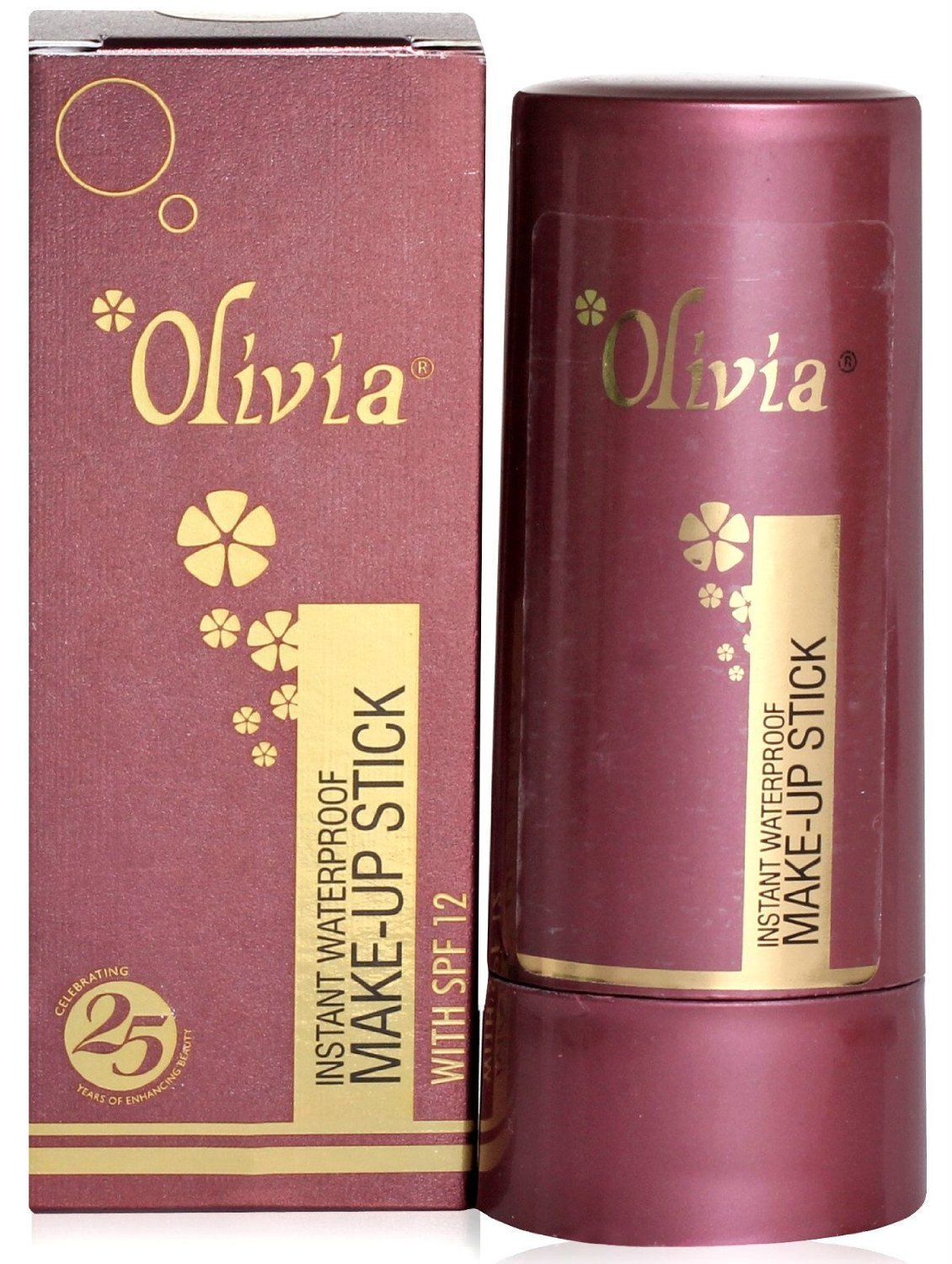 Olivia Water Proof Medium Coverage Natural Concealer Make Up Stick for Normal Skin With SPF 12 (Linning Yellow 07)