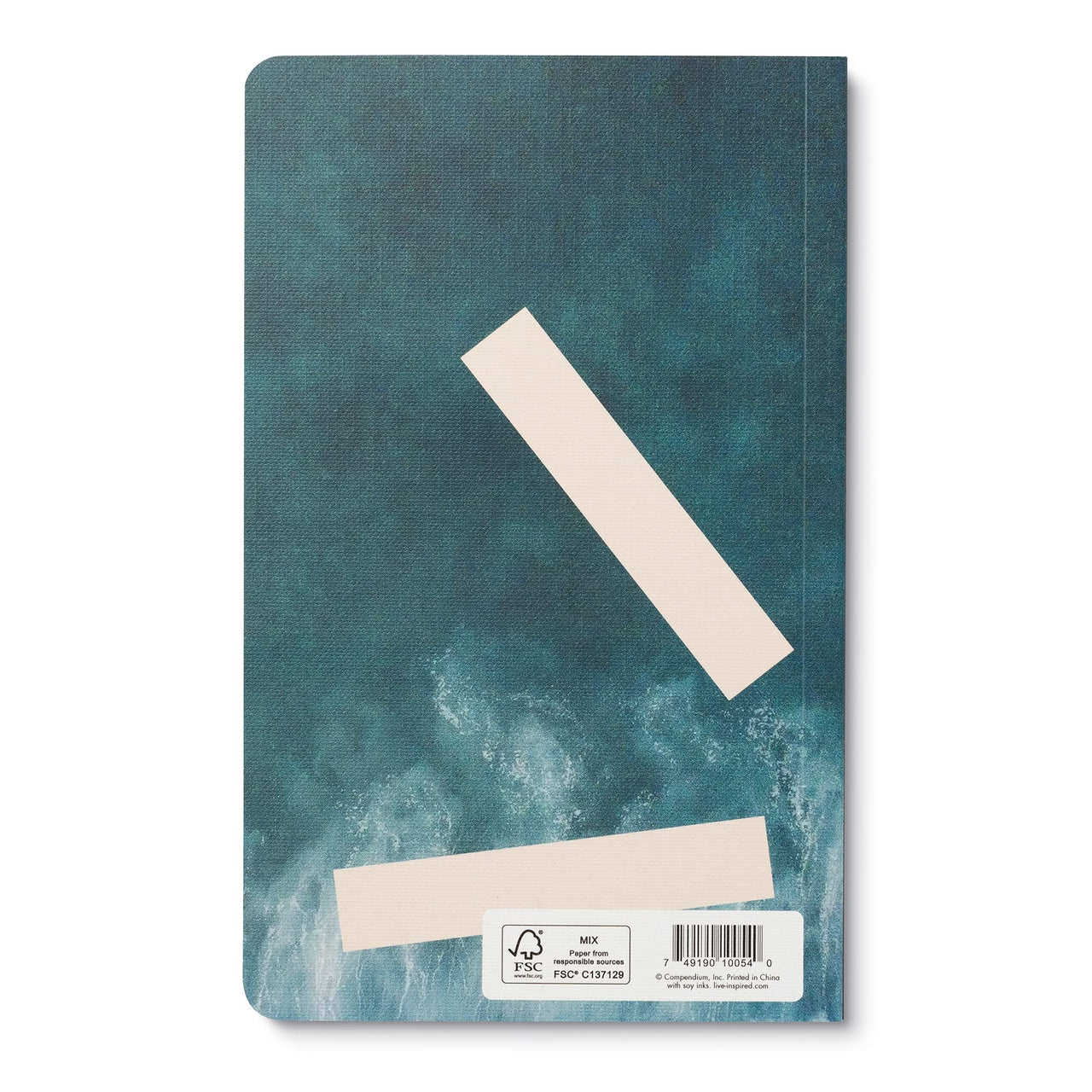 Compendium Softcover Journal - To exist is to change… to go on creating oneself endlessly. – A Write Now Journal with 128 Lined Pages, 5″W x 8″H …to exist is to change...to go on creating