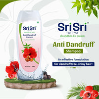 Sri Sri TATTVA shuddhta ka naam Anti Dandruff Shampoo, 200Ml (Pack Of 2, Prevents Dandruff & Dry Scalp - Soothes The Scalp And Helps Get Nourished, Healthy Hair - For Women & Men)
