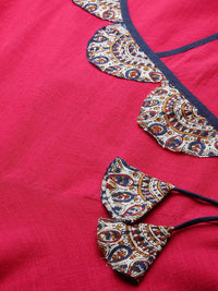 Yash Gallery Women's  Cotton Angrakha Kurta