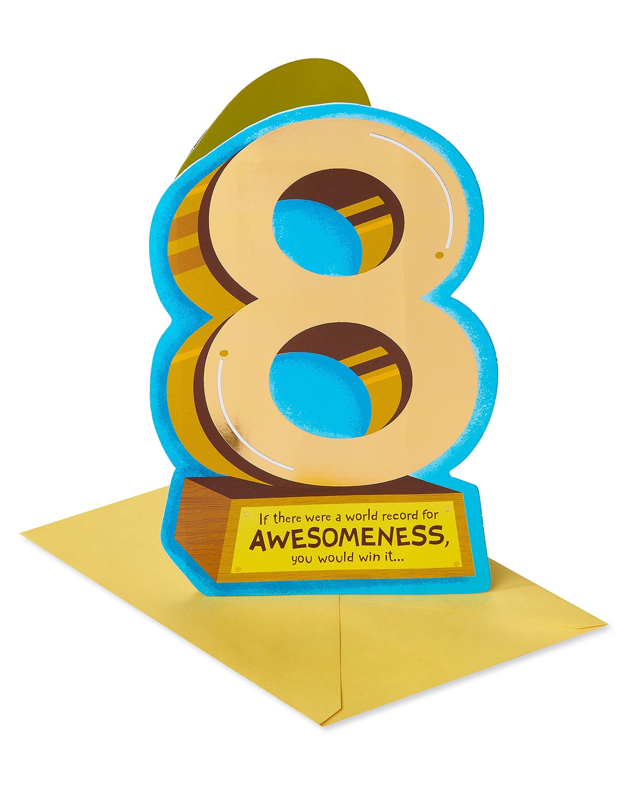 American Greetings 8th Birthday Card (World Record)