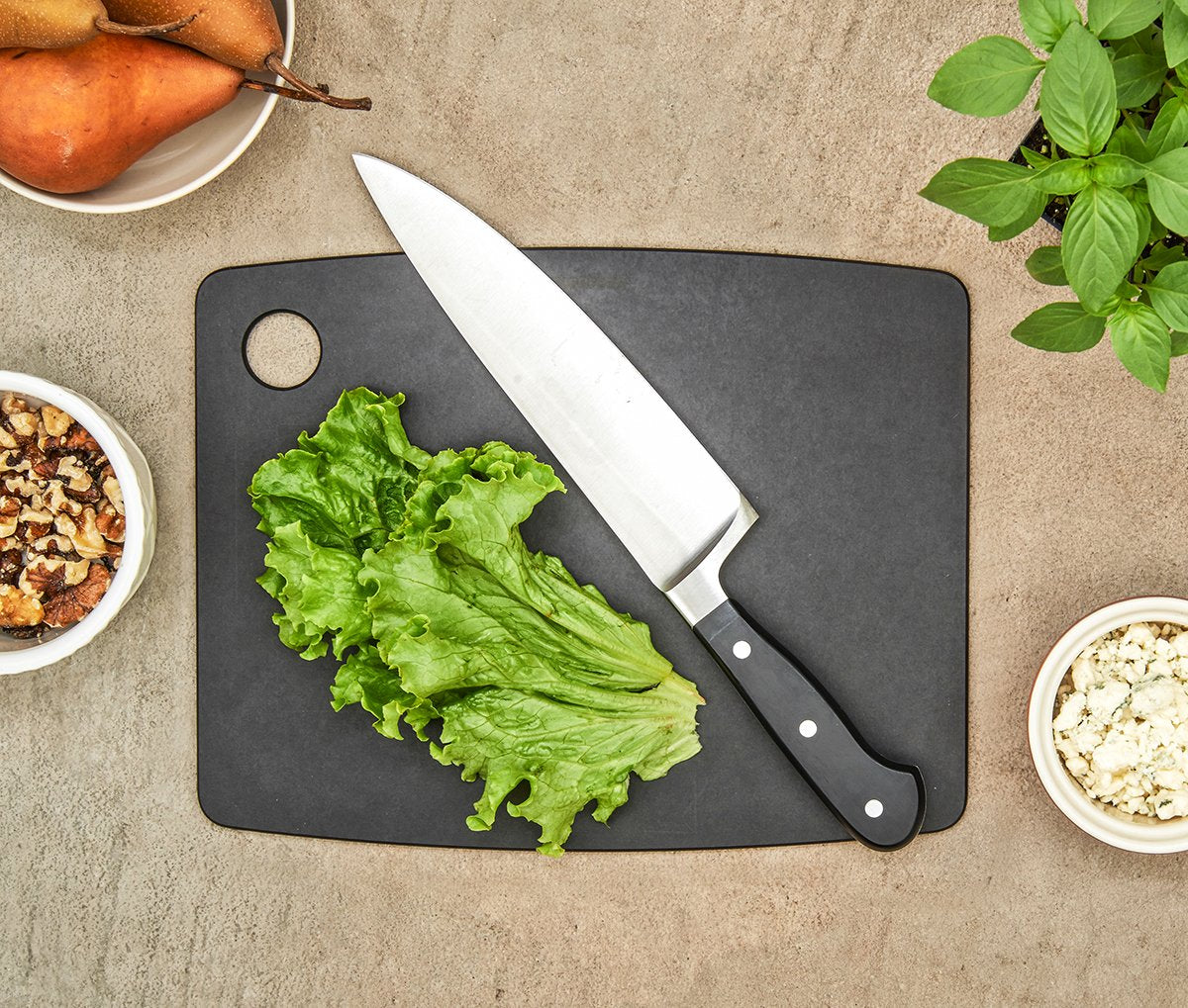 Epicurean Kitchen Series Cutting Board, 11.5-Inch x 9-Inch, Slate