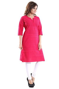 QUEEN SHIELD Women's  Formal & Casual Cotton Chikan-Kari Kurta (4444.)