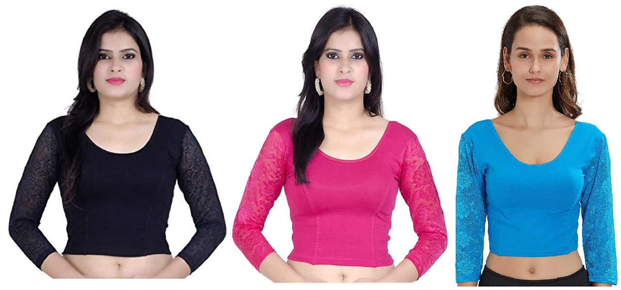 Fressia Fabrics Womens Cotton Readymade Blouse