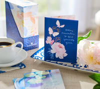 American Greetings Deluxe Boxed Sympathy, Thinking of You, and Blank Cards with Envelopes, Kathy Davis Designs (32-Count)