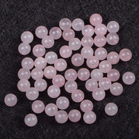 Bymitel 210pcs Natural Crystal Beads Stone Gemstone Round Energy Healing Loose Beads with Stretch Cord for Jewelry Making Bracelets Anklets (Rose Quartz, 4mm 210pcs) Rose Quartz
