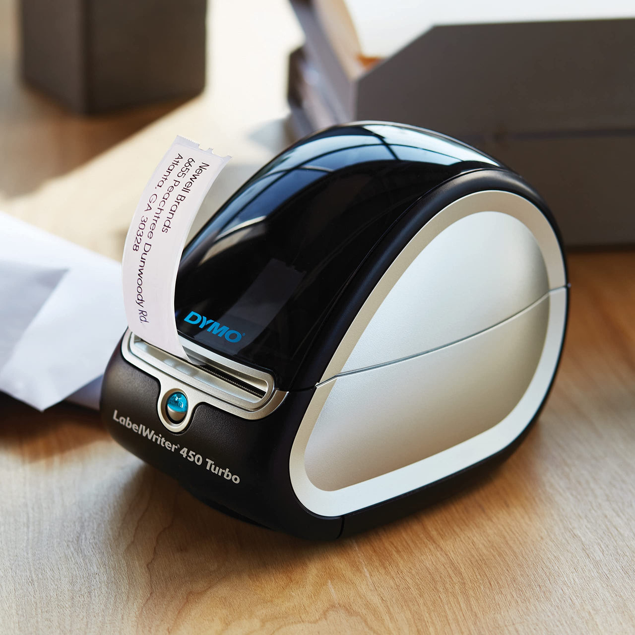 DYMO Authentic LW Return Address Labels for LabelWriter Label Printers, White, 3/4'' x 2'', 1 roll of 500