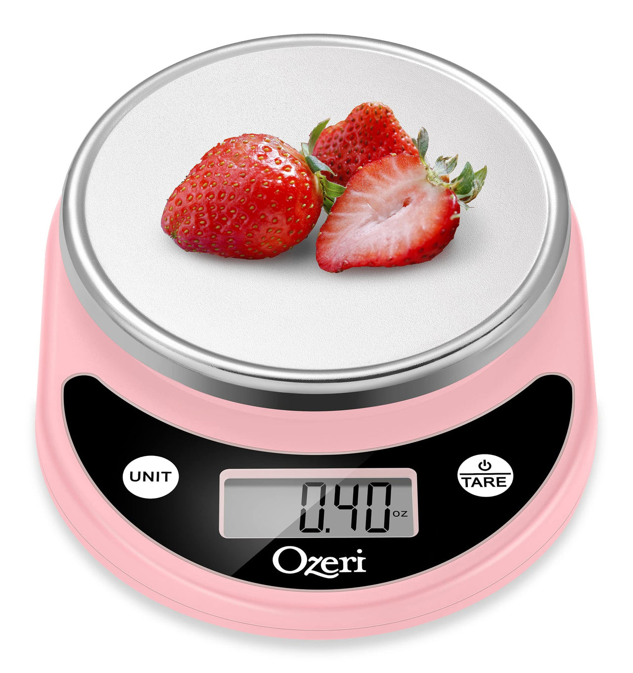 Ozeri Pronto Digital Multifunction Kitchen and Food Scale,Crystal Rose Crystal Rose