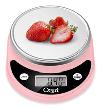 Ozeri Pronto Digital Multifunction Kitchen and Food Scale,Crystal Rose Crystal Rose