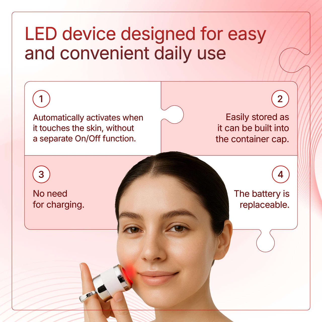 Numour Collagen Bombshell 30g | India’s 1st Korean Hydrolyzed Collagen Jelly | Sonic Massage & LED Red Light Therapy for Face | Sagging, Fine lines & Dullness | Anti-Aging Moisturizer | All Skin Types