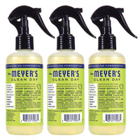 MRS. MEYER's CLEAN DAY Room and Air Freshener Spray, Non-Aerosol Spray Bottle Infused with Essential Oils, Lemon Verbena, 8 fl. oz - Pack of 3 8 Fl Oz (Pack of 3)