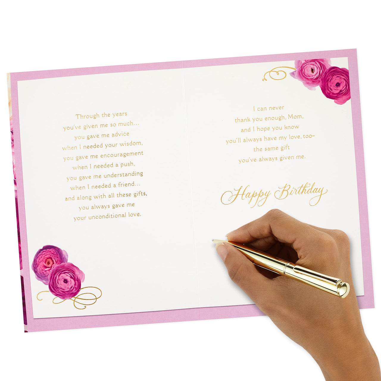 Hallmark Birthday Card for Mom (Given Me So Much) Given Me So Much