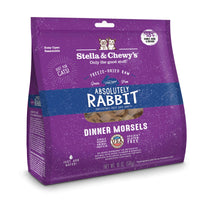 Stella & Chewy's  Freeze-Dried Raw Cat Dinner Morsels – Grain Free, Protein Rich Cat & Kitten Food – Absolutely Rabbit Recipe – 18 oz Bag 1.13 Pound (Pack of 1)
