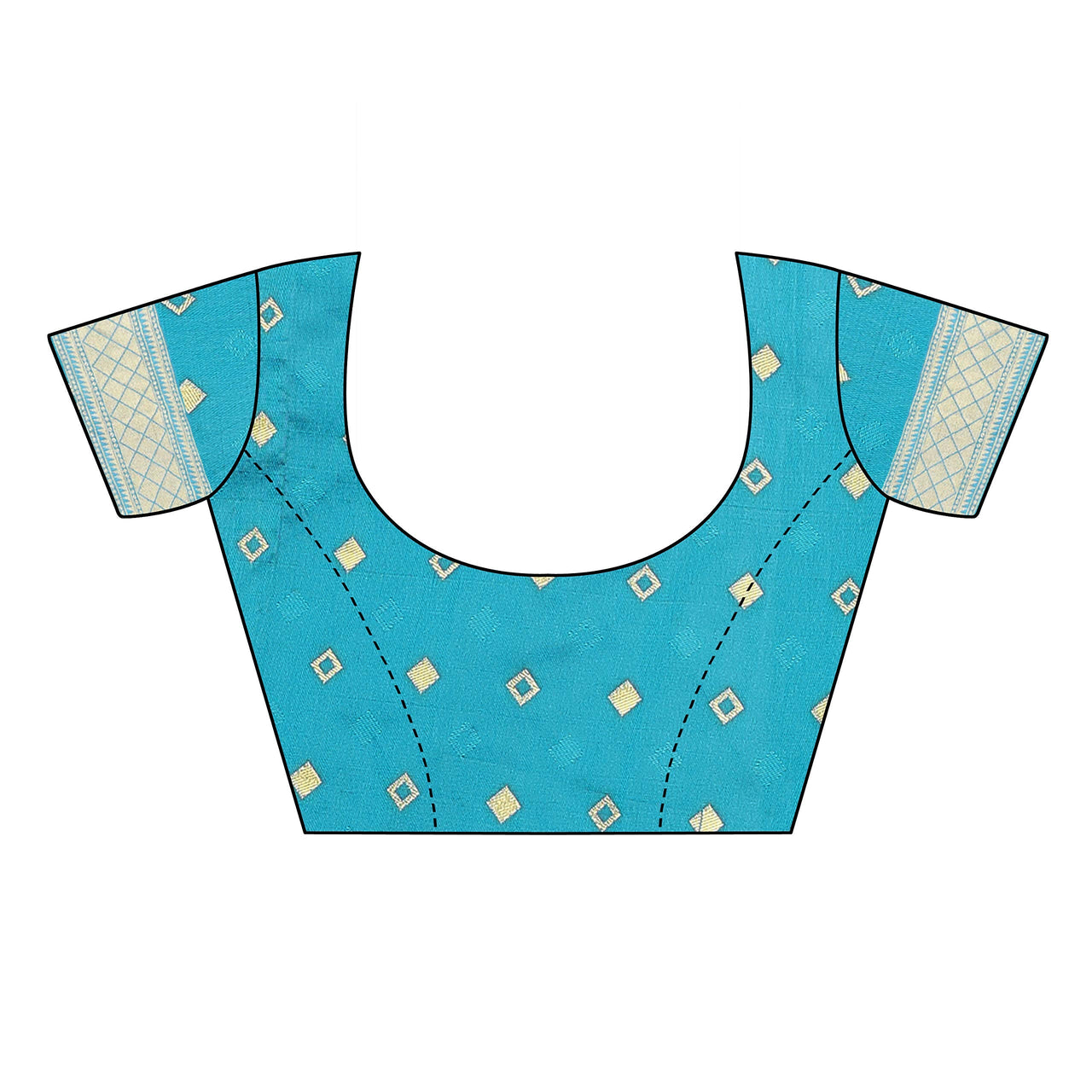 AKHILAM Women's  Banarasi silk woven Design Saree with Unstitched Blouse Piece(GNG220_QL_Parent)