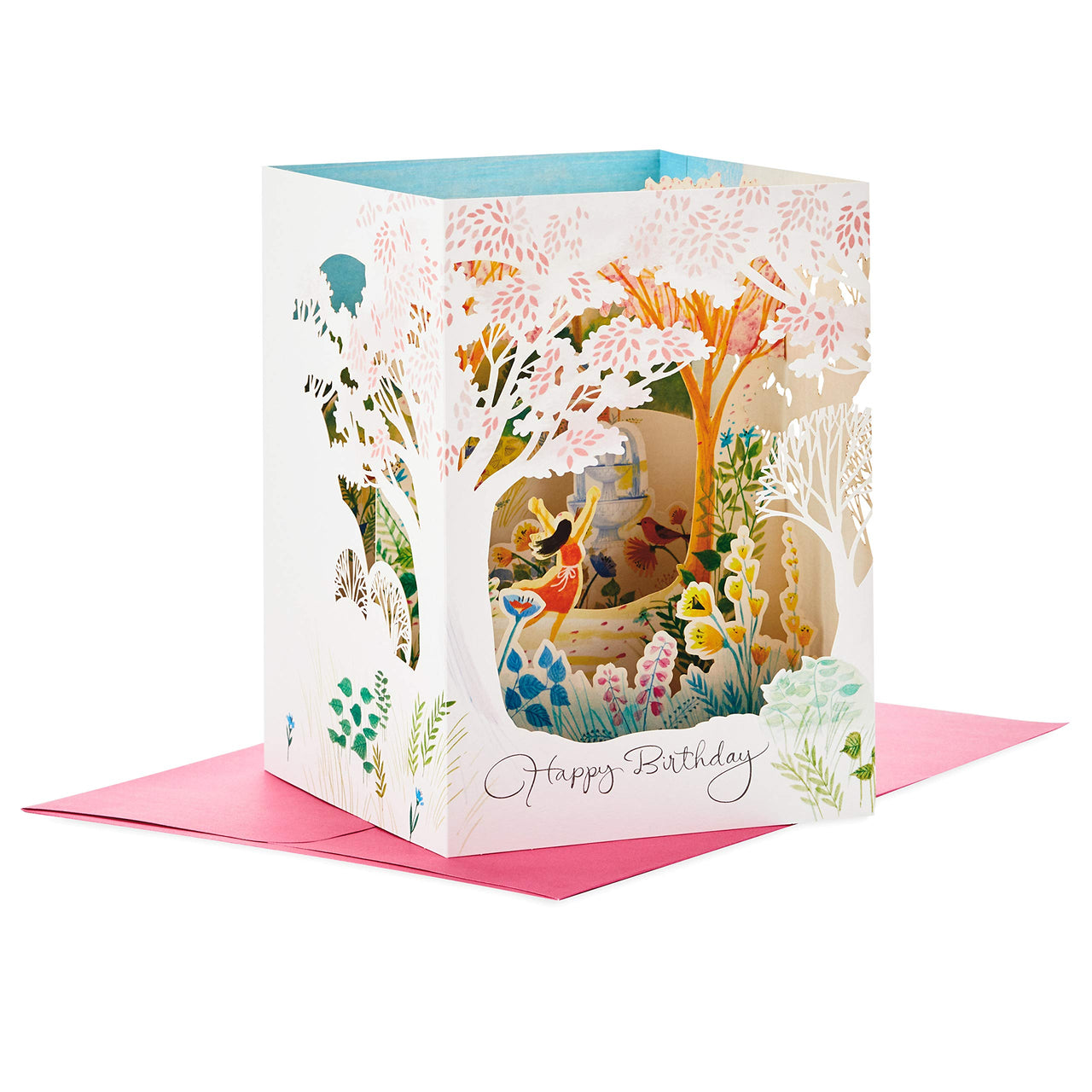 Hallmark Paper Wonder Displayable Pop Up Birthday Card for Women (Beautiful Day) Pop Up, Beautiful Day