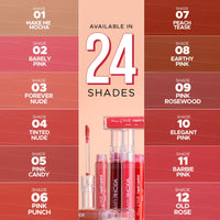 Hilary Rhoda Power Of Matte Liquid Lipstick | Buildable Colour | Long Lasting & Matte Finish | Lightweight & Non-Drying Formula | Smudge Proof & Non-Transferable | 3ml (Apple Candy - Shade 21)