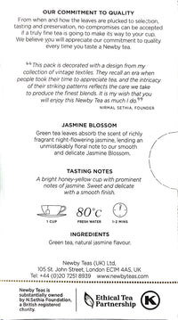 Newby Moroccan Mint Green Tea Bags | 25 Counts | Blend of Fine Green Tea & Peppermint Leaves | 50 gms