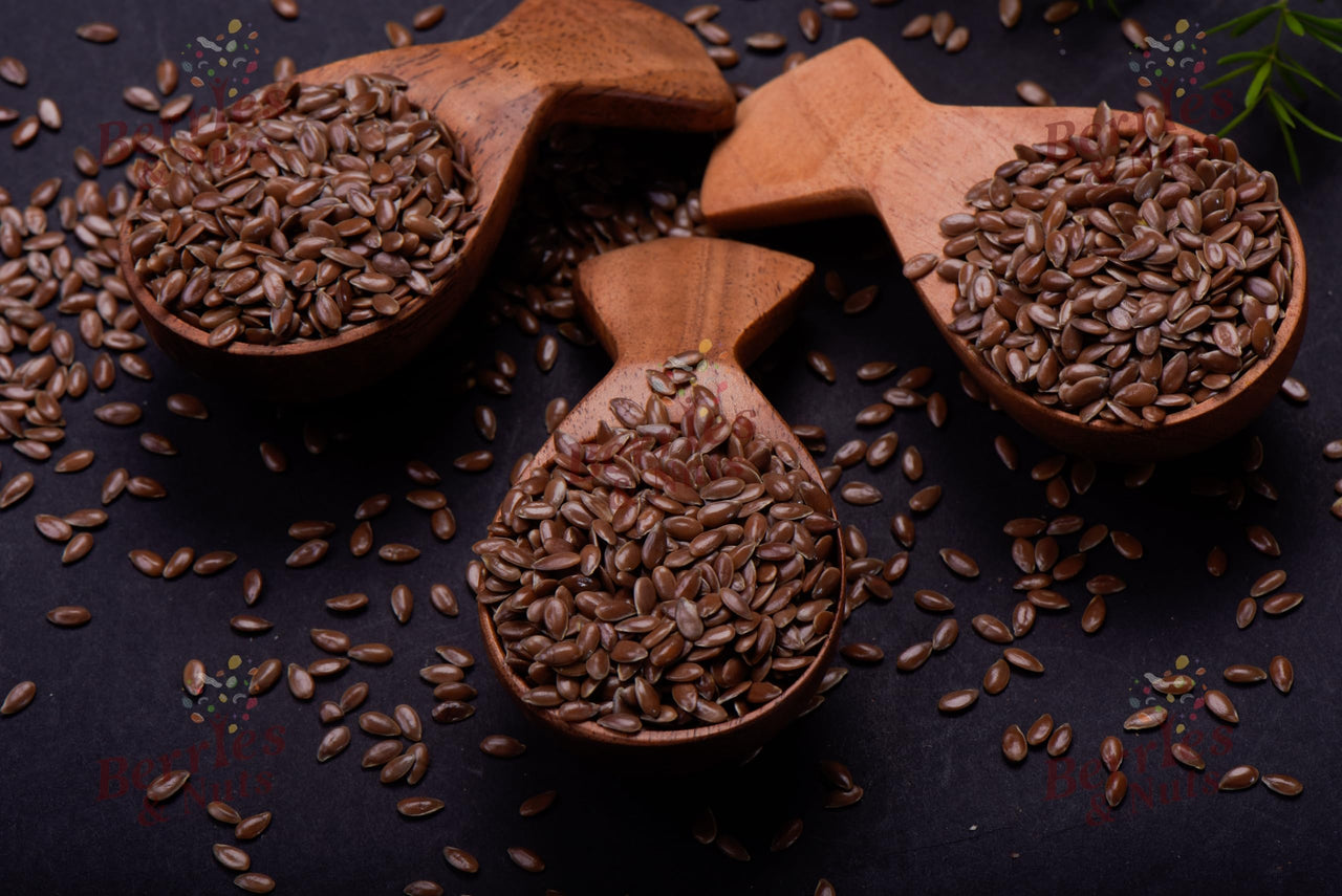 Berries and Nuts Raw Flax Seeds, 1kg