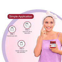 Dr.Rashel Red Wine Gel for Face & Skin – Hydrating, Anti-Aging & Firming Gel with Antioxidants – Natural Skincare for Glowing Skin