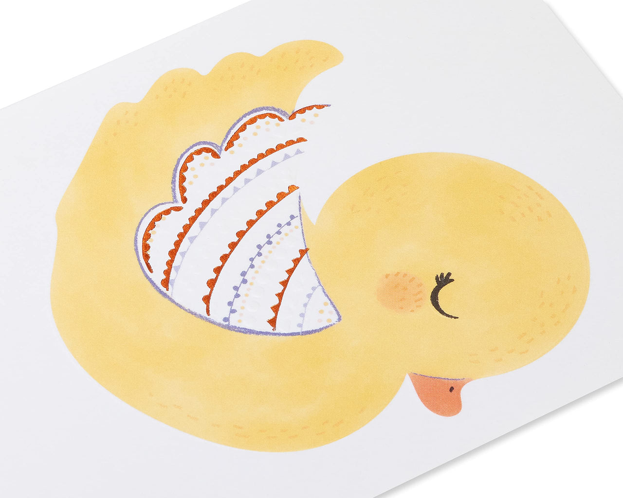 American Greetings New Baby Card (Lucky Little Ducky) Lucky Little Ducky