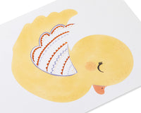 American Greetings New Baby Card (Lucky Little Ducky) Lucky Little Ducky
