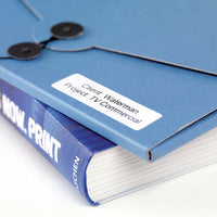 DYMO Authentic LW Return Address Labels for LabelWriter Label Printers, White, 3/4'' x 2'', 1 roll of 500