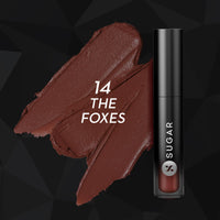 SUGAR Cosmetics Mousse Muse Lip Cream | Lasts 24+ Hrs | Creamy Mousse Lipstick | Waterproof & Smudgeproof | 5ml - 14 The Foxes